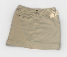 VINTAGE 90s/2000s GAP New With Tags Chino MINI SKIRT, Size 6 Y2K RARE