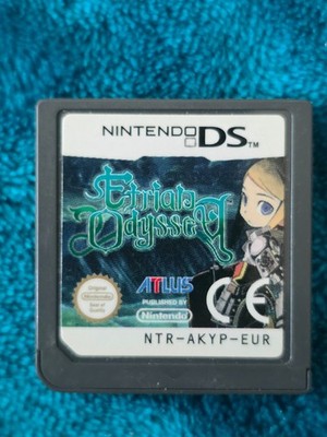 Etrian Odyssey Nintendo DS Modul PAL EUR Original Atlus RPG NDS
