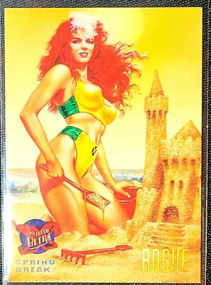 1995 Fleer Ultra X-Men Base Card Spring Break Rogue #146 - Photo 1/2