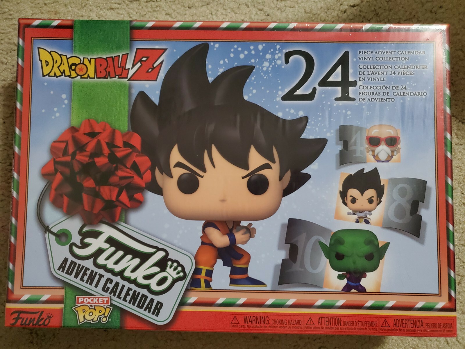 dragon ball z funko advent calendar