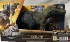 Mattel Jurassic World Dino Trackers Orkoraptor Dinosaur Action Figure.