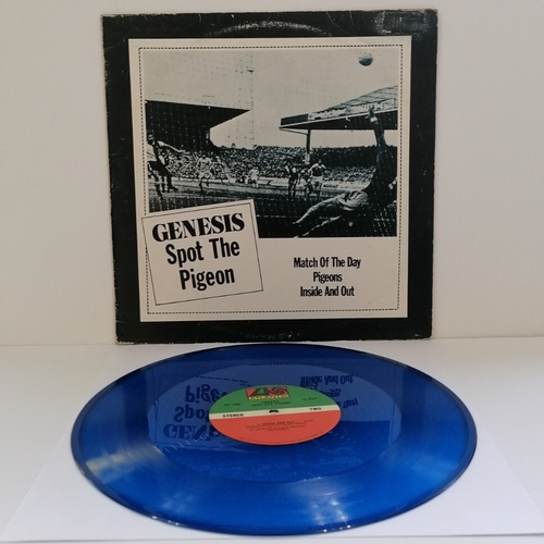 Genesis Spot The Pigeon 12” Single Blue Vinyl Limited Edition - VG+ - Picture 3 of 5