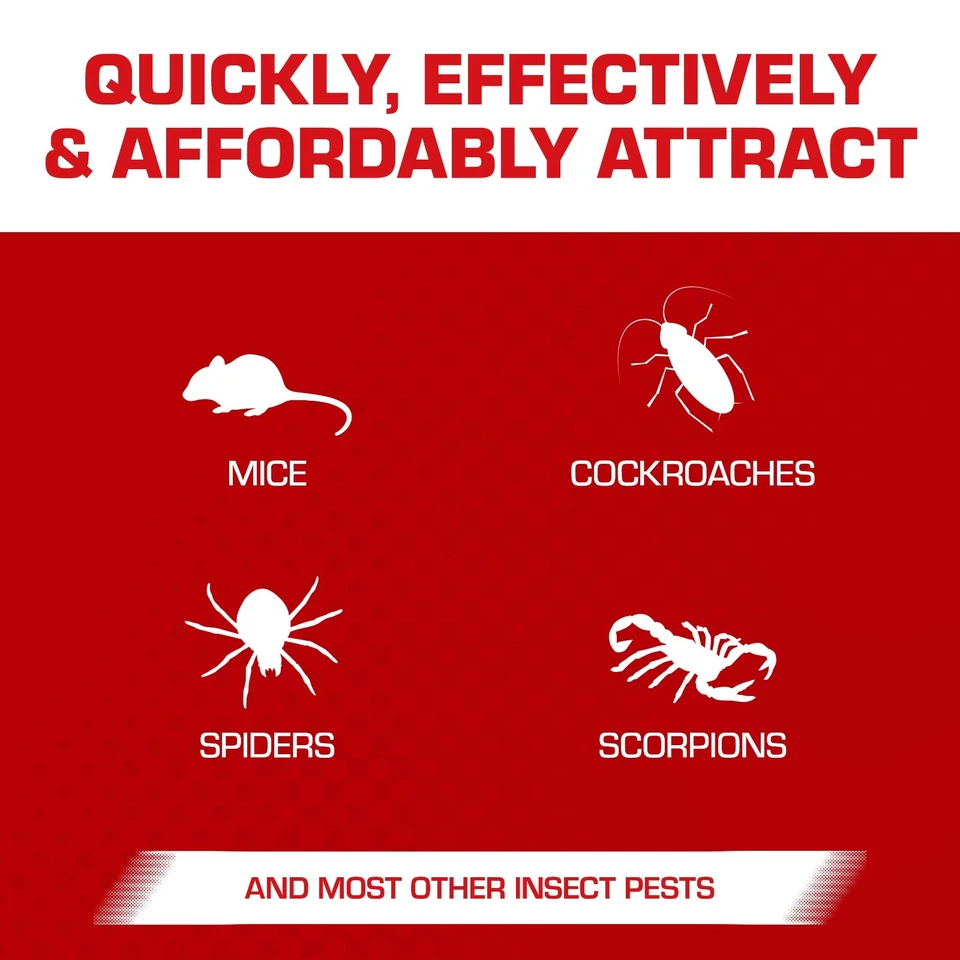 Pacote tamanho mouse armadilhas cola Tomcat Super Hold, 48 armadilhas - Imagem 4 de 4