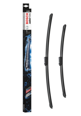 Volvo S60 Mk2 Front Windscreen Wiper Blades Set 2010 Onward BOSCH AEROTWIN A089S