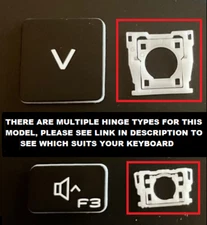 MSI GL66 PULSE | LAPTOP KEYBOARD SINGLE REPLACEMENT KEYS KEYCAPS