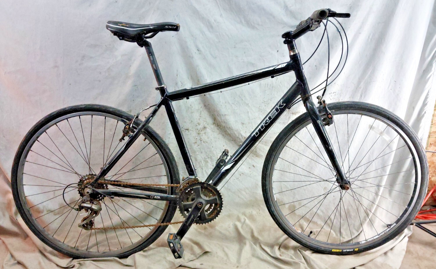 2010 Trek FX 7.1 City Hybrid Bike 20" Large Shimano V-Brakes