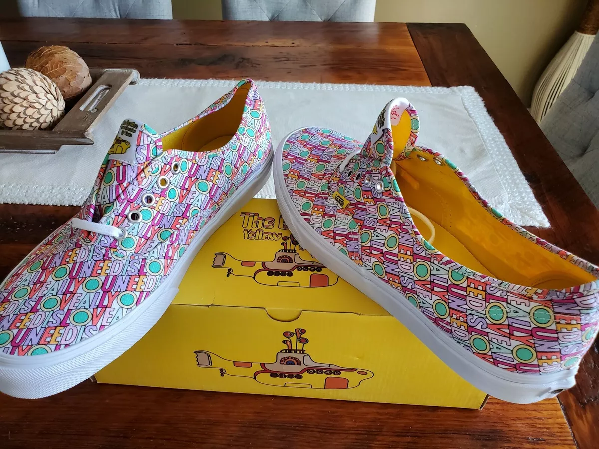 Vans beatles yellow submarine cheap
