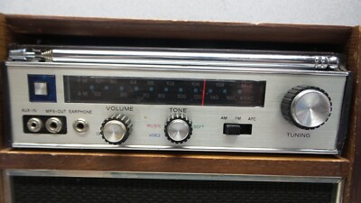 VINTAGE TOSHIBA RADIO SPEAKER SYSTEM TSS-885 AC-885 TESTED WORKS