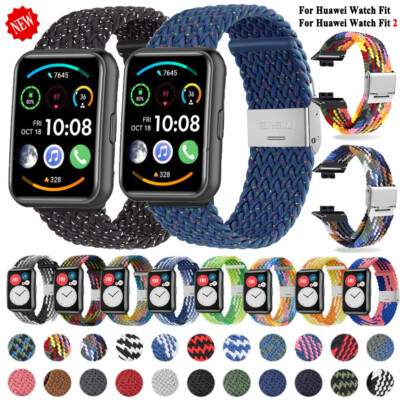 Elastisch Nylon Armband Ersatz Watch Strap Für Huawei Watch Fit 2 / Huawei Fit 1