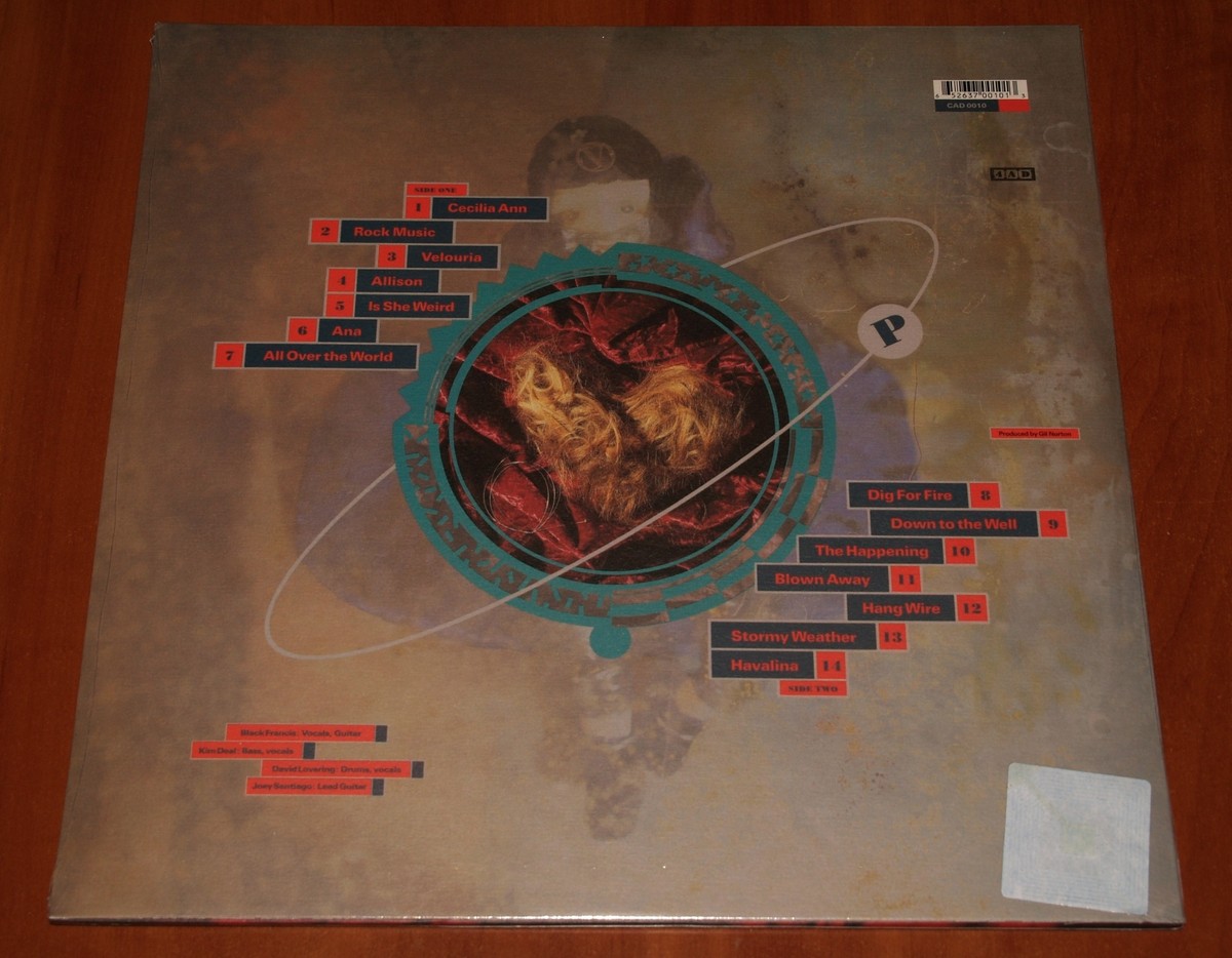 PIXIES BOSSANOVA LP *RARE* 4AD UK PRESSING 2004 LTD HARD COVER