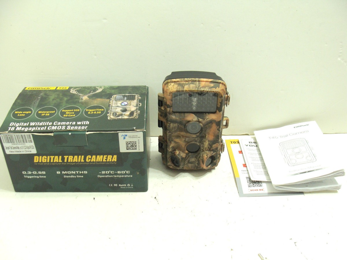 Campark T45 Digital Wildlife Trail Camera with 16 MP CMOS Sensor