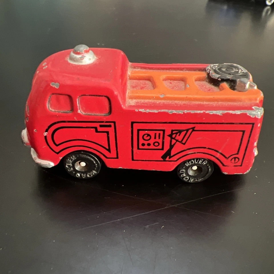 Juego de 4 tarjetas de sello de colección 1983 diecast juguete Foto 4 de 4