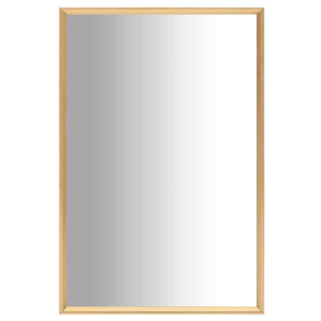vidaXL Mirror Gold 60x40 cm