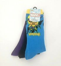 Target Funko POP Black Light Socks Marvel Wolverine Rogue Magneto - One Size 