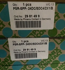1pcs PHOENIX CONTACT 2981499 Module PSR-SPP -24DC/SDC4/2X1/B