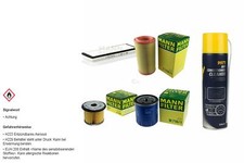 MANN-FILTER Inspektionspaket MANNOL Klimareiniger für Peugeot 306 Schrägheck