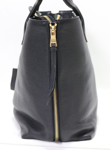 Prada Vitello Daino Side Zip Leather Tote Bag - Black - Brand New with Tags! - Bild 9 von 17