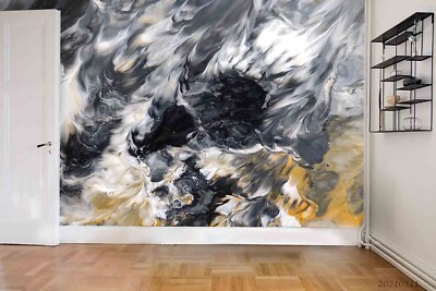 3D Gray White Texture Marble Wallpaper Wall Murals Removable Wallpaper