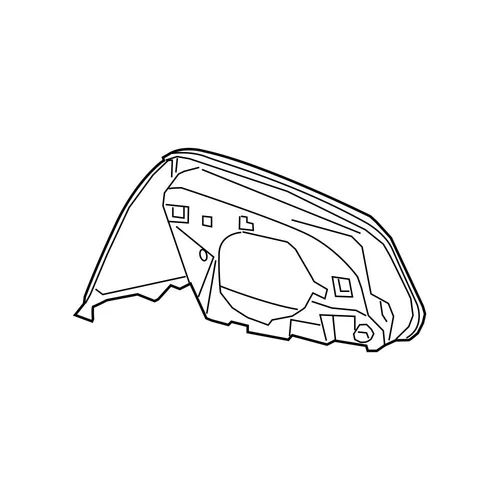 Genuine OEM Front Passenger Right Door Mirror Housing For BMW X1 2016-2017