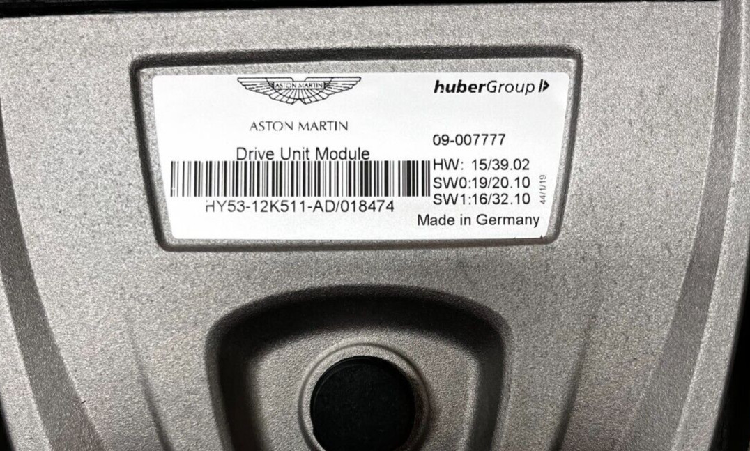 Aston Martin DB11 2020 Engine Computer Drive Unit Module HY5312K511 Used