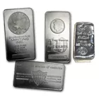 10 oz Silver Bullion Bar .999 Fine Silver - Secondary Market - Free Shipping
