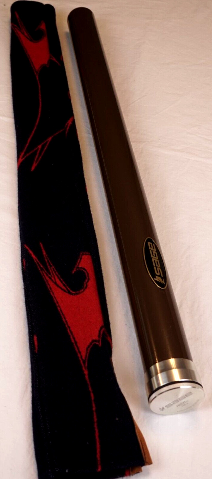 Sage Fly Rod Case Blanket Cover 3" Sleeve Rod Travel Tube Orvis Scott Loomis
