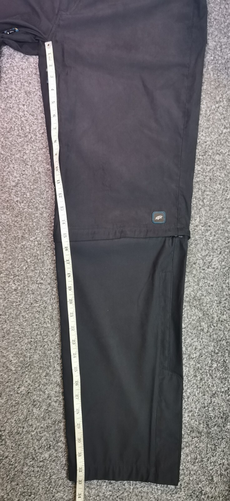 Race Face Bicycle Cycle Mountain Bike Trousers Black Large Detachable