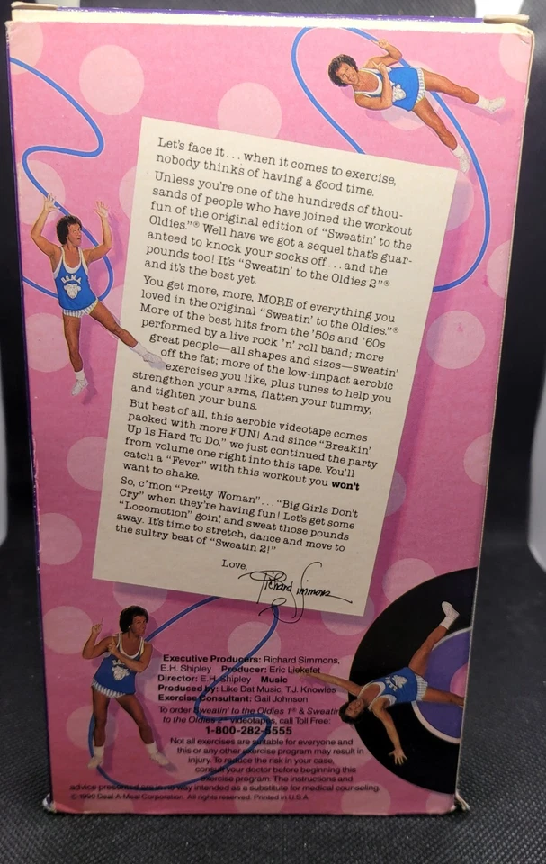 1990 Good Times VHS: Sweatin' to the Oldies 2 - Image 3 of 4