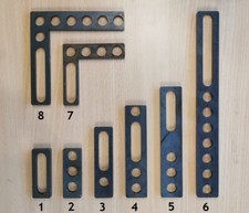 Winkelanschlag Anschläge Winkel System16 / 6mm stark Universal für Schweißtische