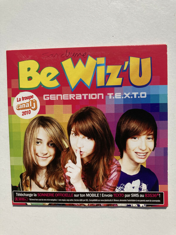 CD SINGLE BE WIZ'U GENERATION T.E.X.T.O SHOPPING - tres bon