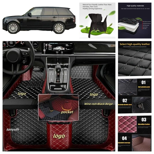 For Land Rover All Models Car Floor Mats Custom Carpets Waterproof Cargo Liners - Bild 26 von 27