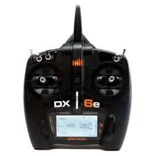 Spektrum DX6e 6-Channel DSMX 2.4GHz RC Radio Transmitter Only (No Receiver) w...