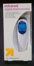 Infrared Digital Thermometer Ear & Forehead Up & Up New (3B)