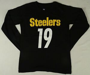 شركة سبارك Pittsburgh Steelers #19 'Juju Smith-Schuster' NFL Apparel Boys T-Shirt |  eBay شركة سبارك