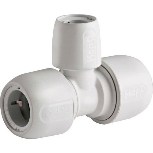 Wavin HEP2O Push Fit Fittings 22mm x 15mm x 22mm Reducing Tee Job Lot