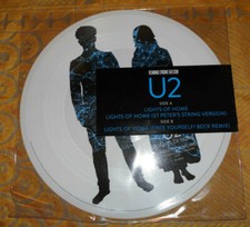 U2 ‎LIGHTS OF HOME 12" PIC DISC LIM. EDITION RECORD STORE DAY 5000 COPIES  MINT