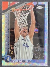 Rocco Zikarsky 2025-26 Topps Chrome Wave Refractor Base RC #296