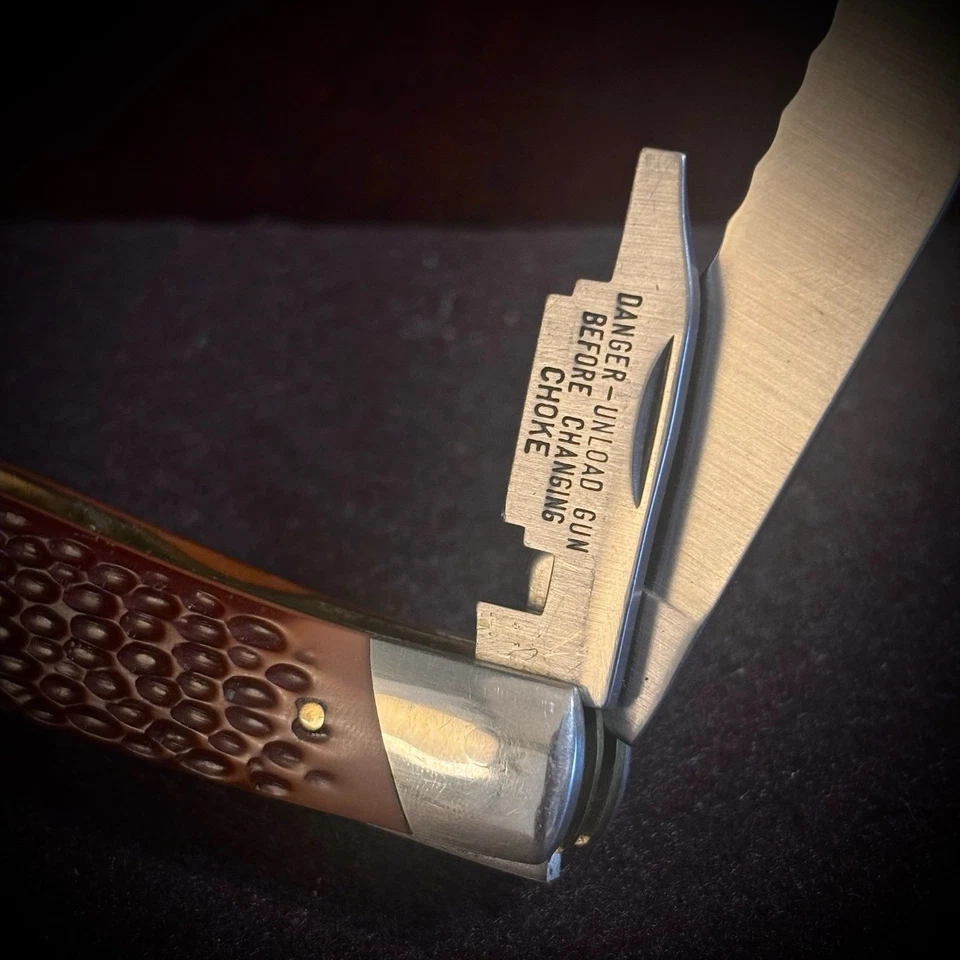 VTG Remington UMC USA R-2 Waterfowl 4 Blade Pocket Knife W/ Choke tool - Image 4 of 4