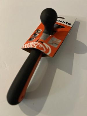 Bahco #665 12'' Ergonomic Carbide Blade Scraper with Knob & 2-1/2'' Carbide Blade