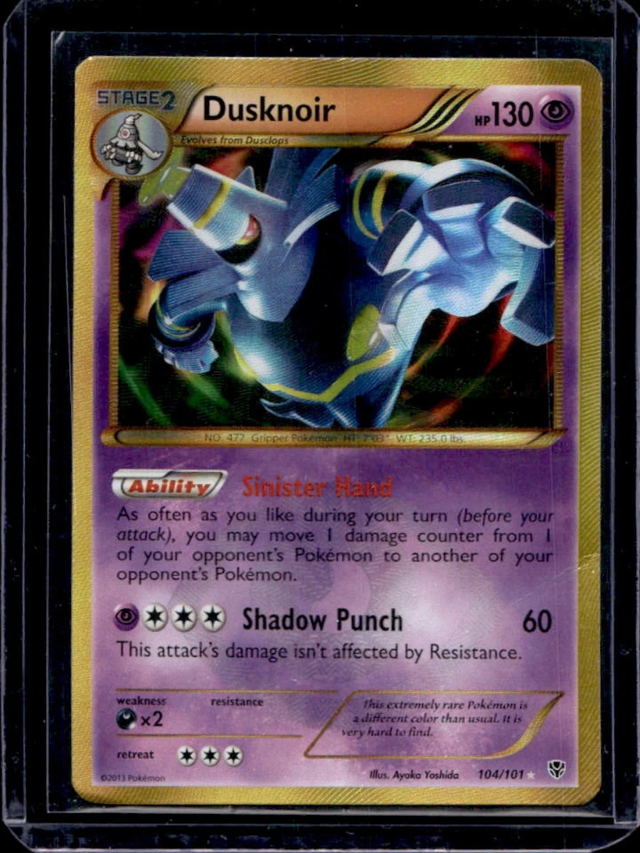 dusknoir pokemon card value TG06/TG30 Holo Rare (SWSH Brilliant Stars) + 1 TitanCards Toploader Card Toys Psychic / 150 / Stage 2 Card Text Pokemon - Dusknoir- 071/185 -