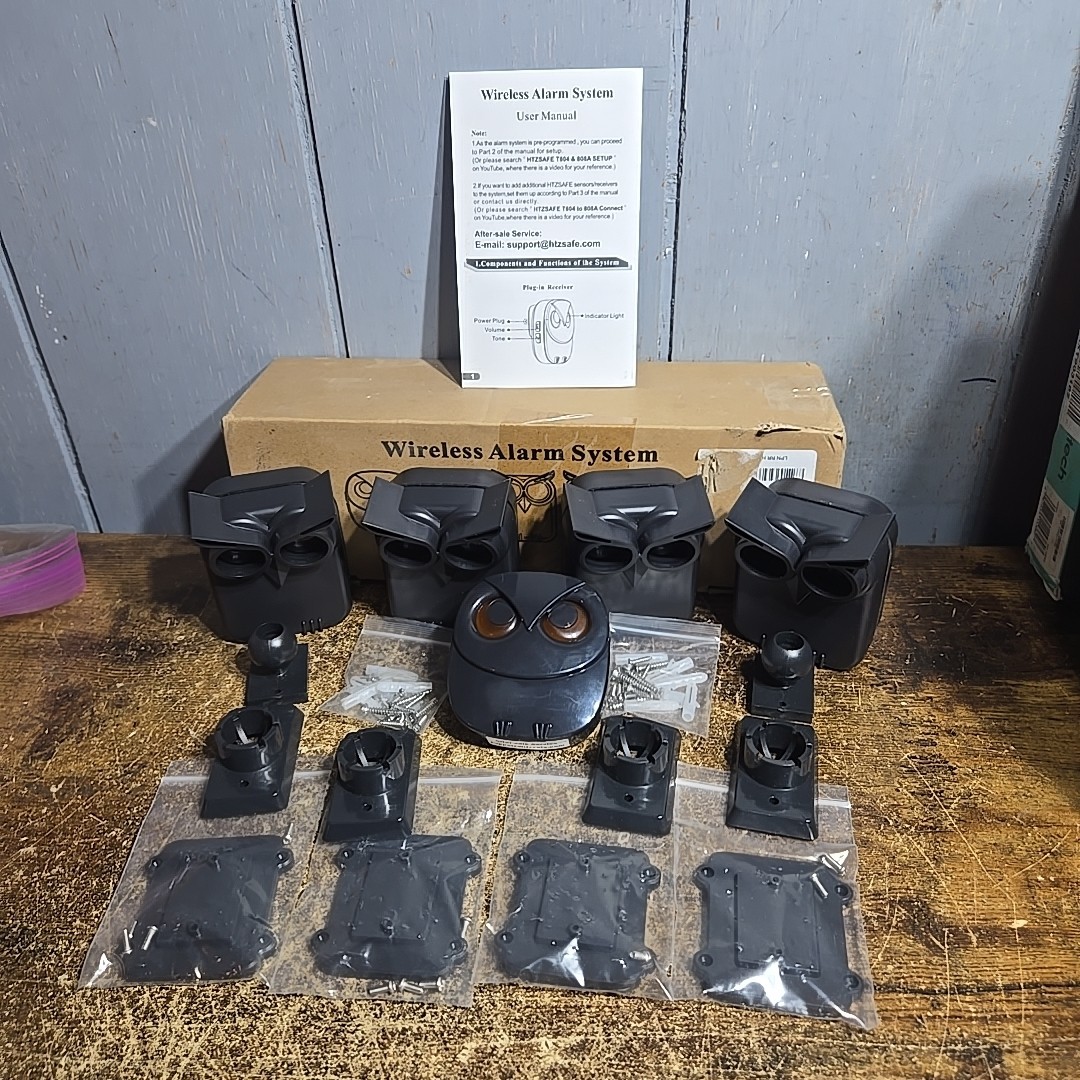 1/2 Mile Long Range Wireless Driveway Alarm-Outdoor/Indoor Motion Sensor&Detecto