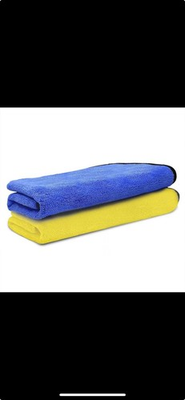 #ad 2PCS Large Microfiber Car Cleaning Towels 40x45cm Ultra Absorbent Car Wash amp; Dry $18.99