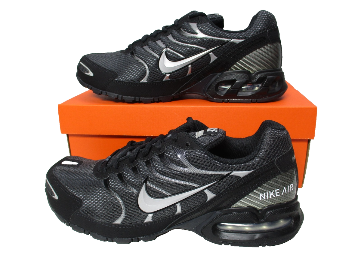 Nike Air Max Torch 4 Black Anthracite Metallic Silver Sneakers