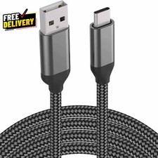 15FT USB Type C Charger Cable Extra Long Nylon Fast Charging Cord for Samsung...