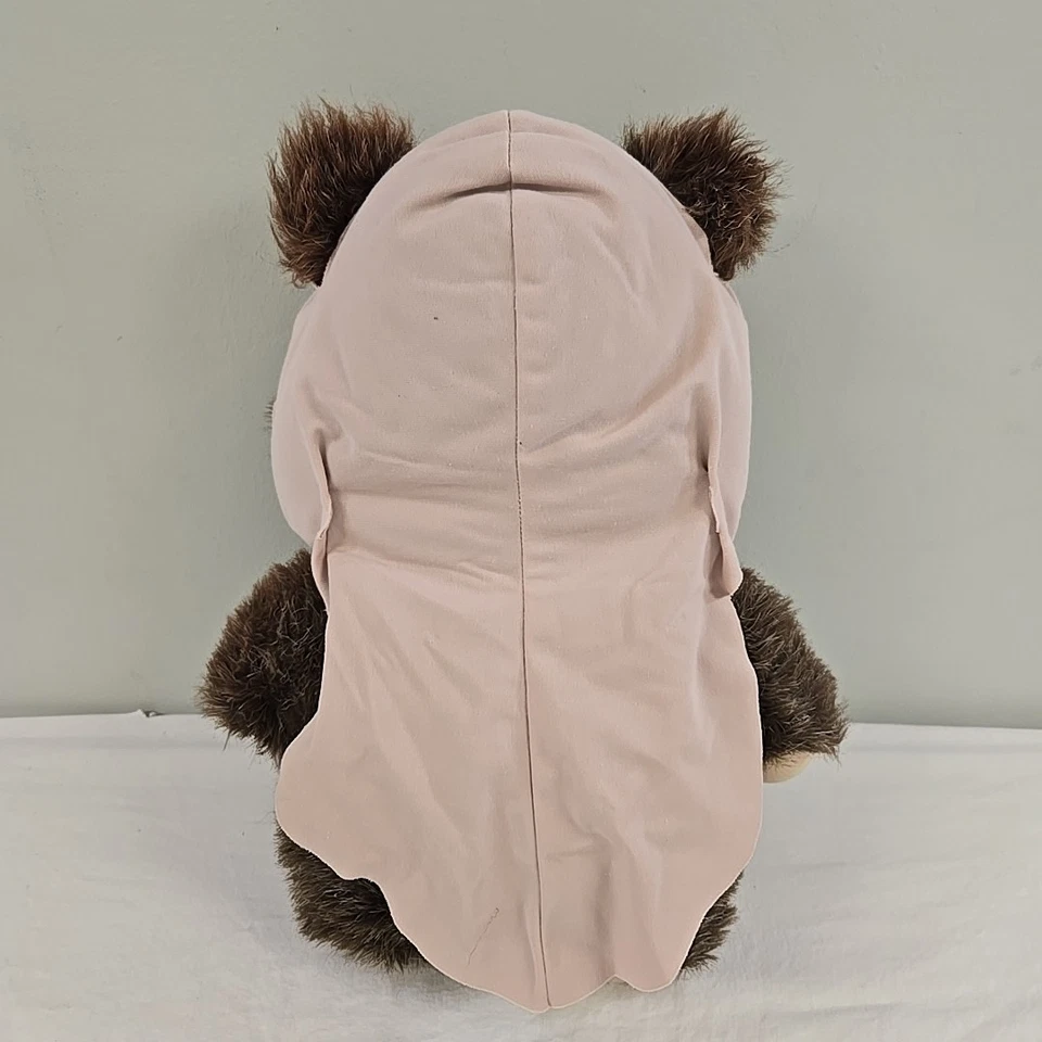 Muñeco de peluche Kenner 15" Paploo el Ewok 1984 de colección Star Wars El Retorno del Jedi Foto 3 de 4