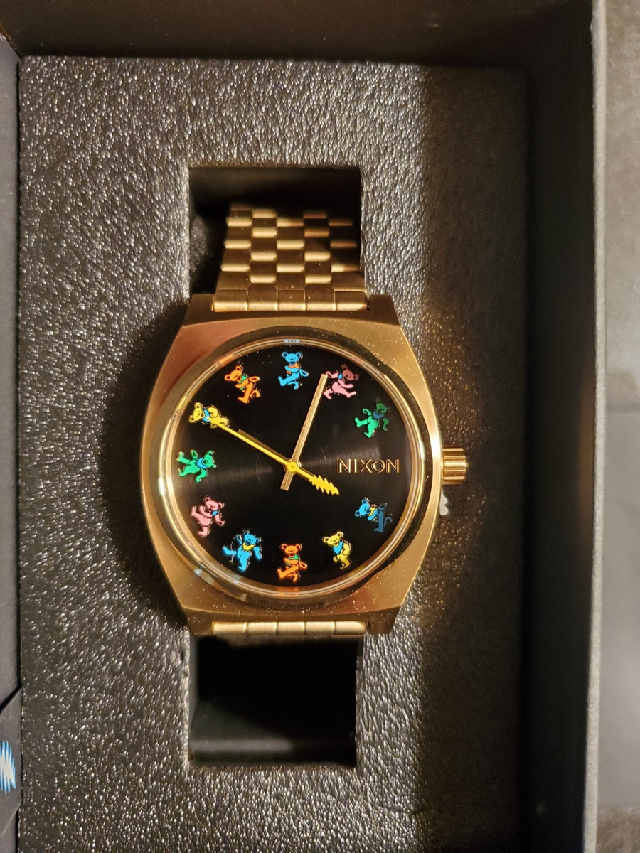 Nixon Grateful Dead Time Teller Watch NEW Dancing Bears -RARE | eBay