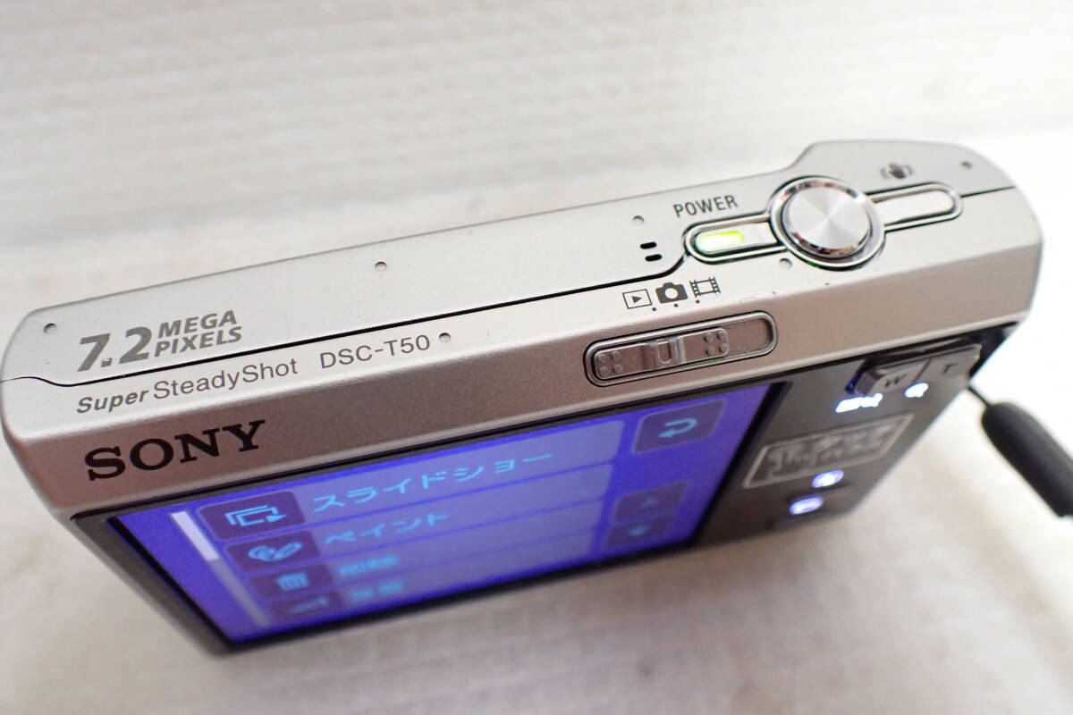 【美品】SONY DSC-T50 シルバー Sony DSC-T50 Digital Camera Silver Tested Used B6-MA | eBay