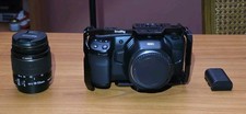 Blackmagic Pocket Cinema Camera 6K BMPCC 6K Canon EF with Lens and Accessories