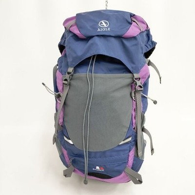 AIGLE Grenoble35 Backpack・Daypack Navy purple 6-0418G 