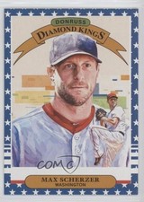 2019 Panini Donruss Diamond Kings Independence Day Max Scherzer #17 uu6